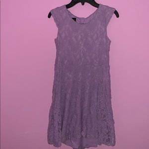 lavender/ purple girls dress Size 14/16